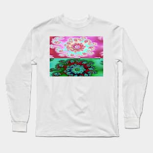 Laris Julia Color Inverted Sky Long Sleeve T-Shirt